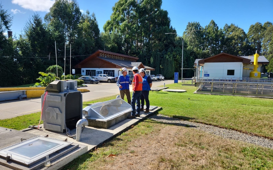 SISS visitó Estación Depuradora de Aguas Servidas de Valdivia